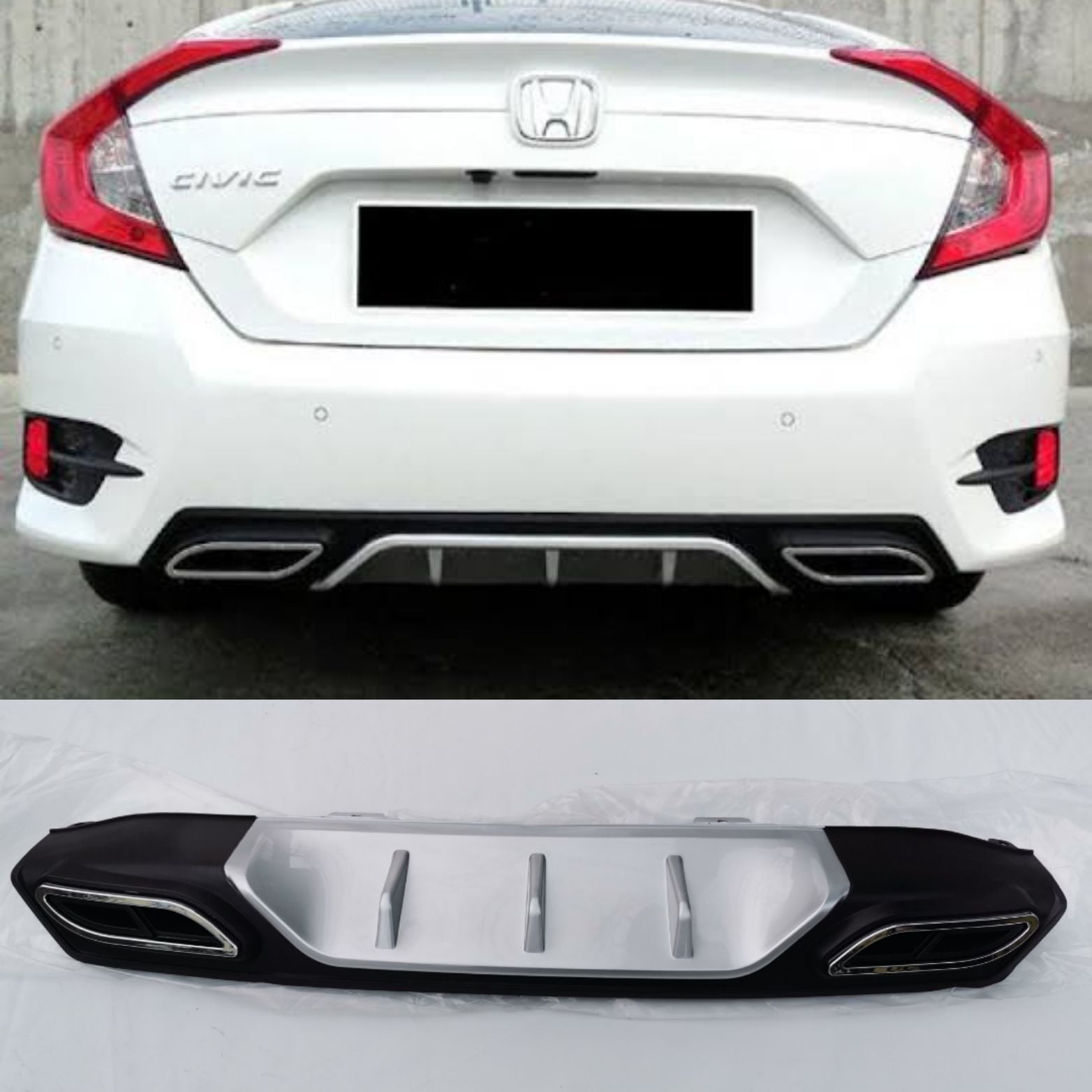 HONDA CİVİC STANDART 2017 GRİ DİFÜZÖR