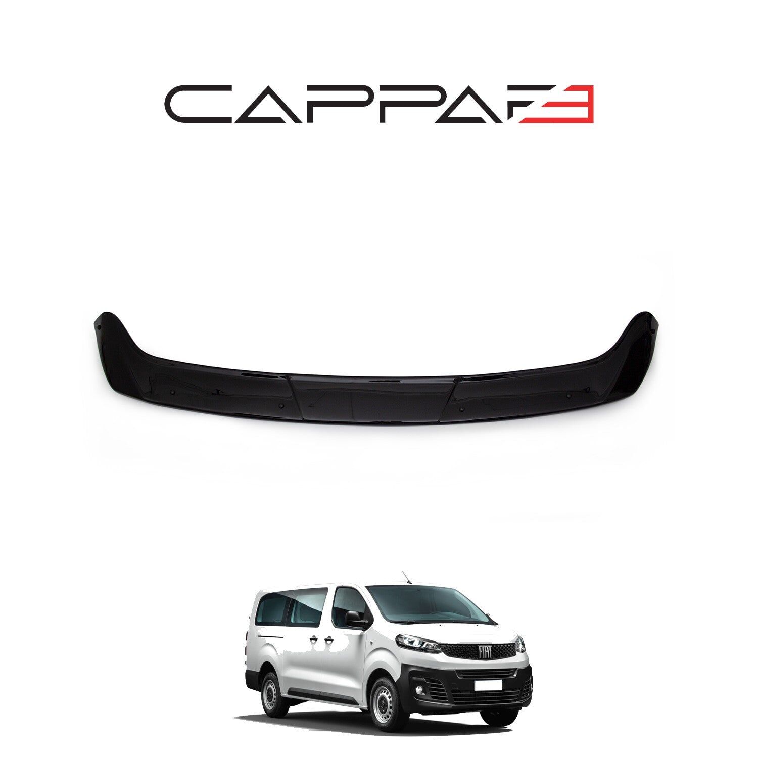 Fiat Scudo 2023- Yılı ve Sonrası Uyumlu Kaput Rüzgarlığı 4mm