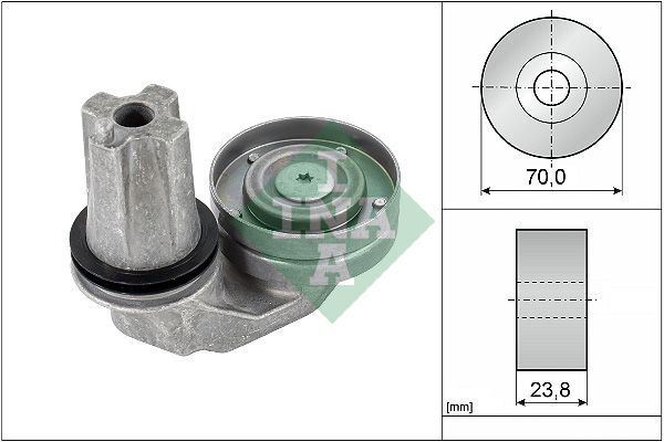 BMW LAND ROVER RANGE ROVER DISCOVERY V-IV SPORT 09-16 V KAYIS GERGI KÜTÜGÜ LR013506 INA