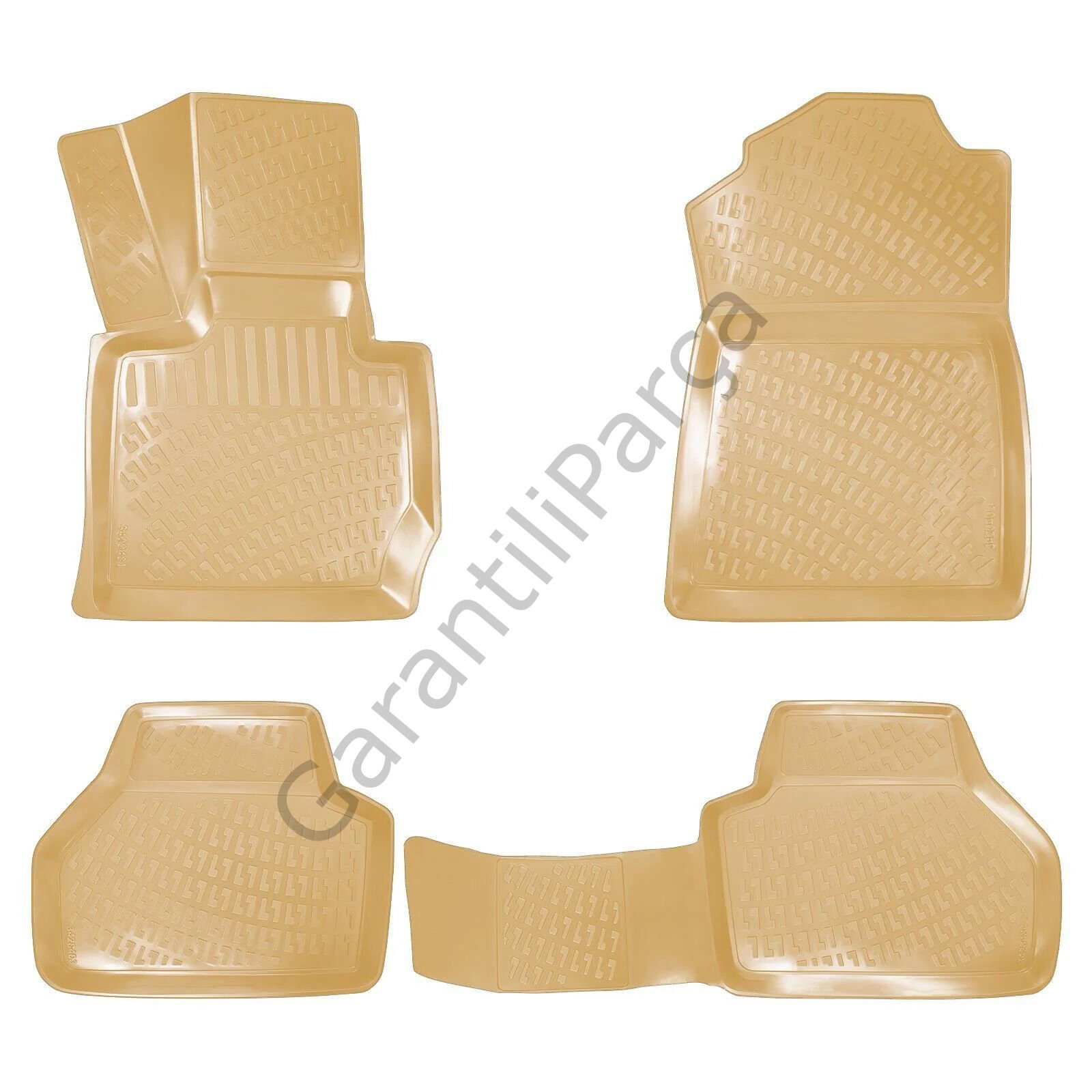 Bmw X3 F25 2011-2017 Havuzlu Paspas Bej