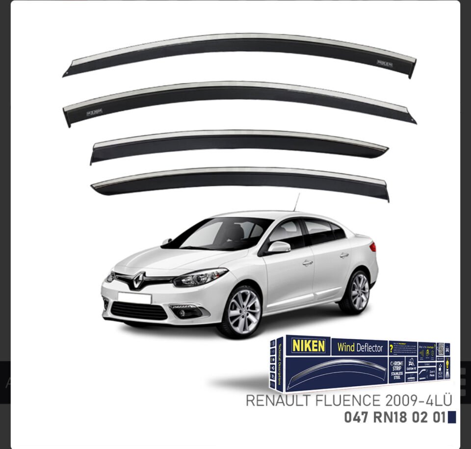 CHROME CAM RÜZGARLIĞI FLUENCE 2009- NIKEN