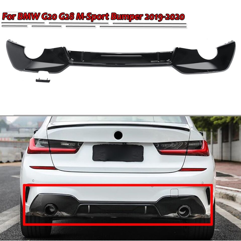 BMW G-20 PARLAK SİYAH DİFÜZÖR