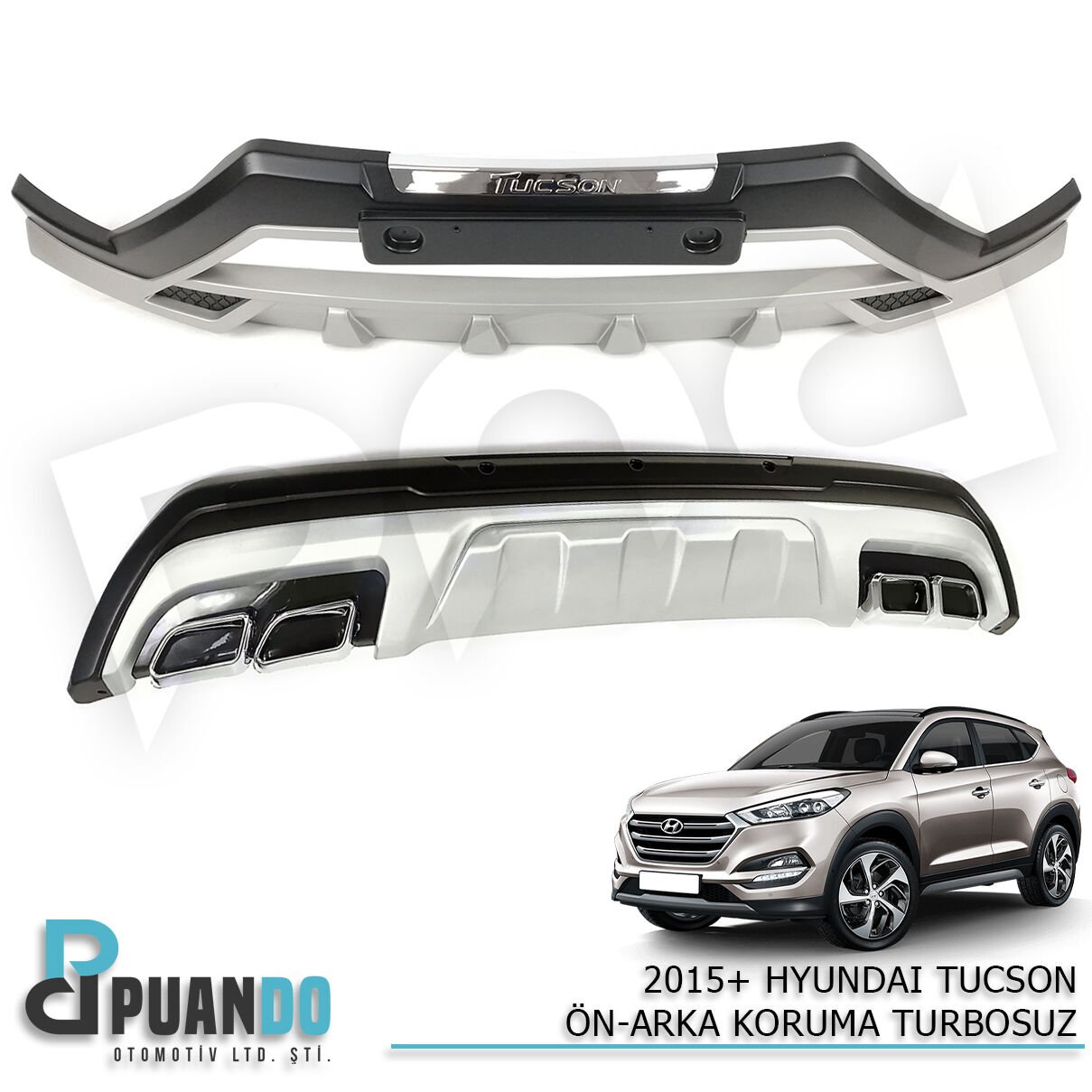 2015-2017 HYUNDAI TUCSON ON ARKA KORUMA TURBOSUZ