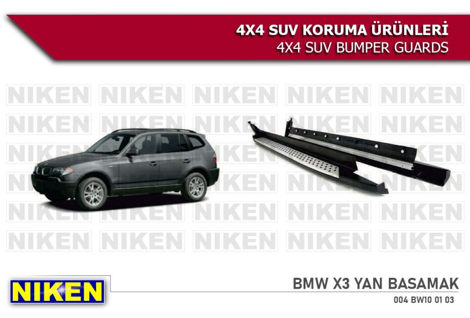 BMW X3 YAN BASAMAK (X3-S021)