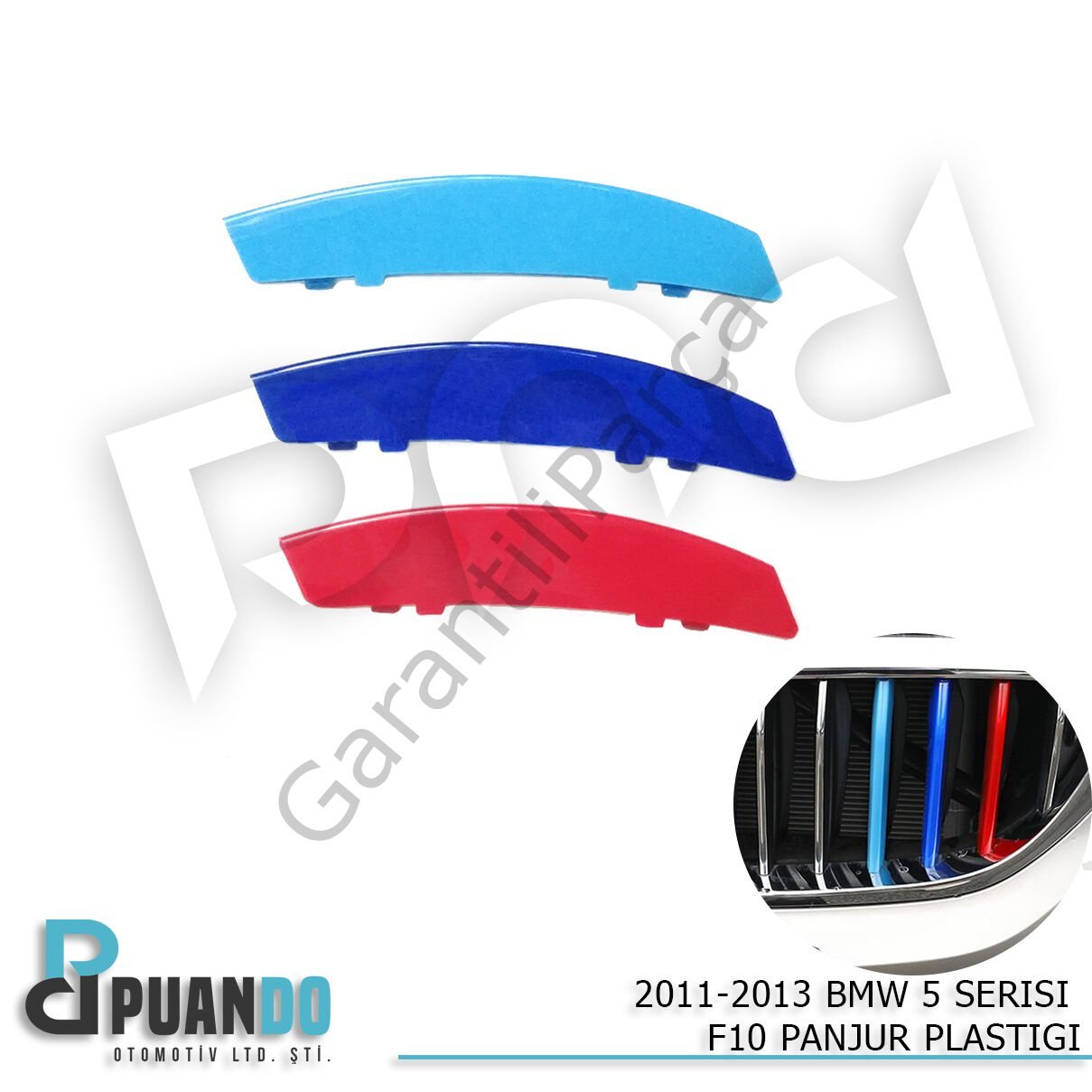 2011-2013 BMW 5 SERISI F10 PANJUR PLASTIGI