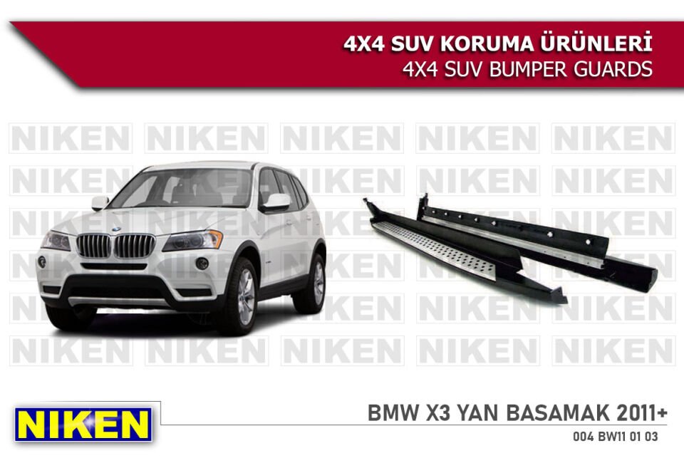 BMW X3 2011 > YAN BASAMAK (X3-S103)