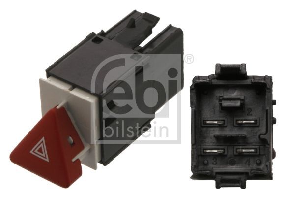VOLKSWAGEN PASSAT 05-10 DÖRTLÜ FLASÖR DÜGMESI 3C0953509A FEBI