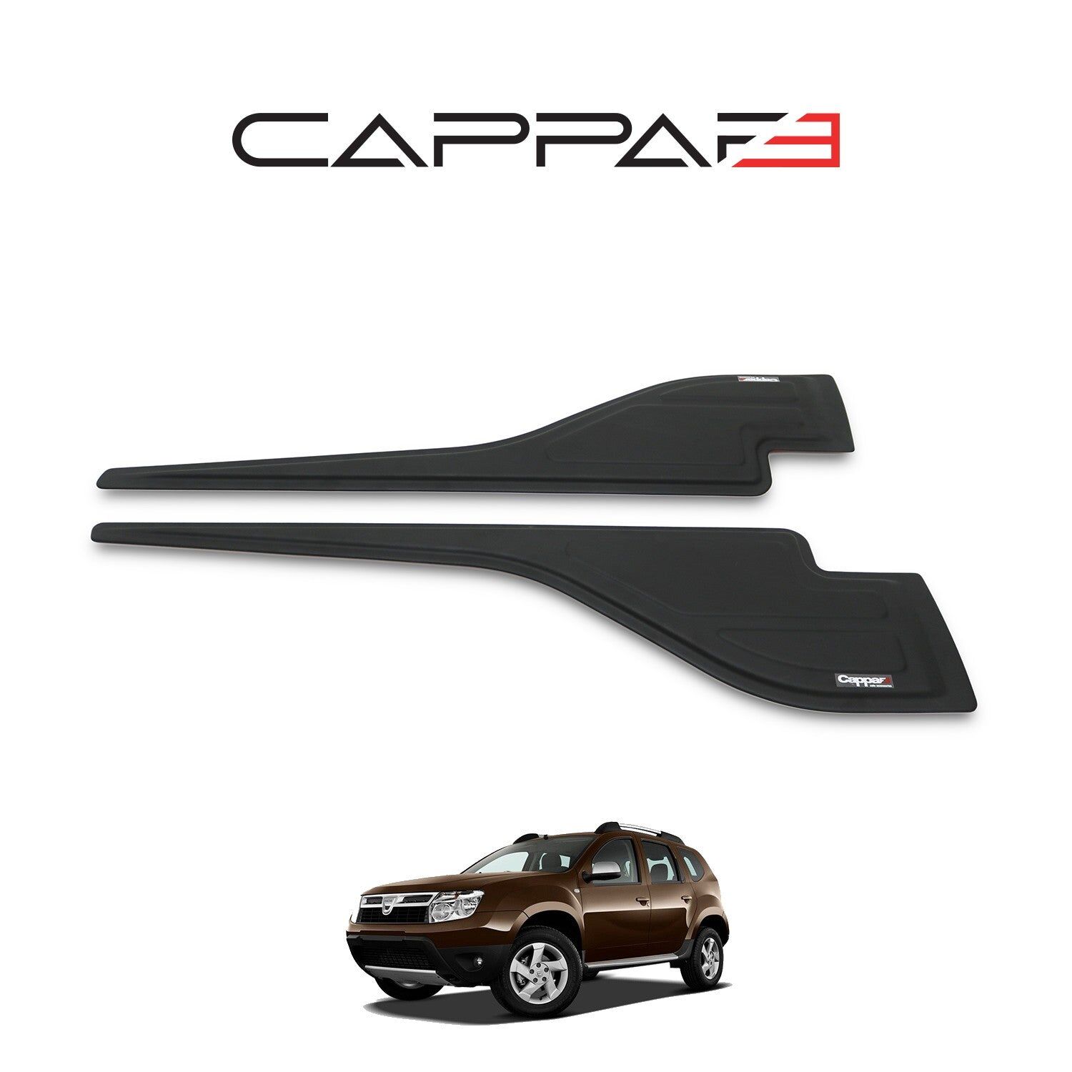 Dacia Duster 2010-2017 Yıl Aralığı Uyumlu Yarasa Kapı Kaplama 2 Parça