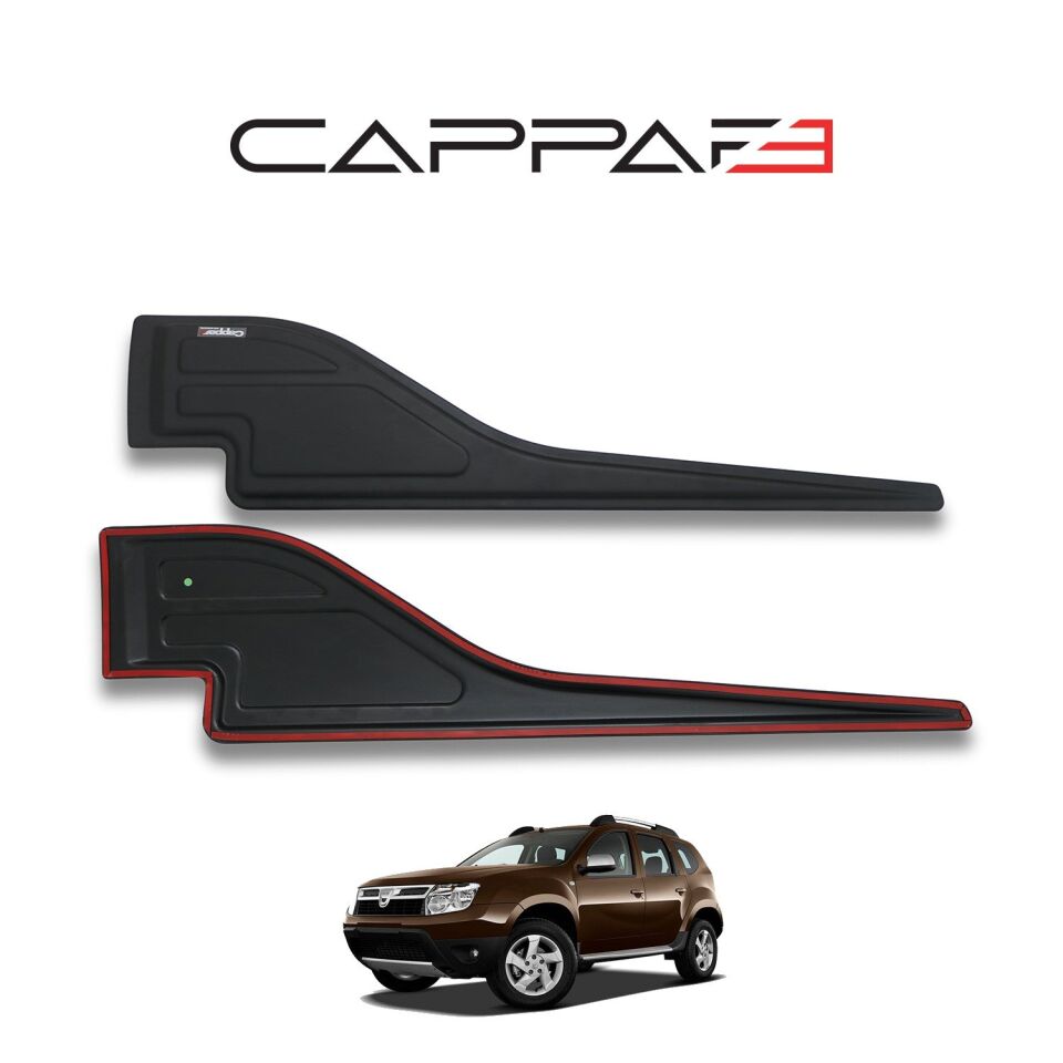 Dacia Duster 2010-2017 Yıl Aralığı Uyumlu Yarasa Kapı Kaplama 2 Parça