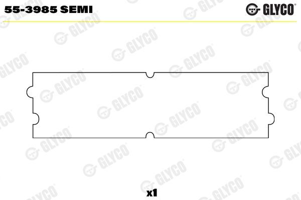 PEUGEOT PARTNER 03-07 PISTON KOL BURCU 0604.29 GLYCO