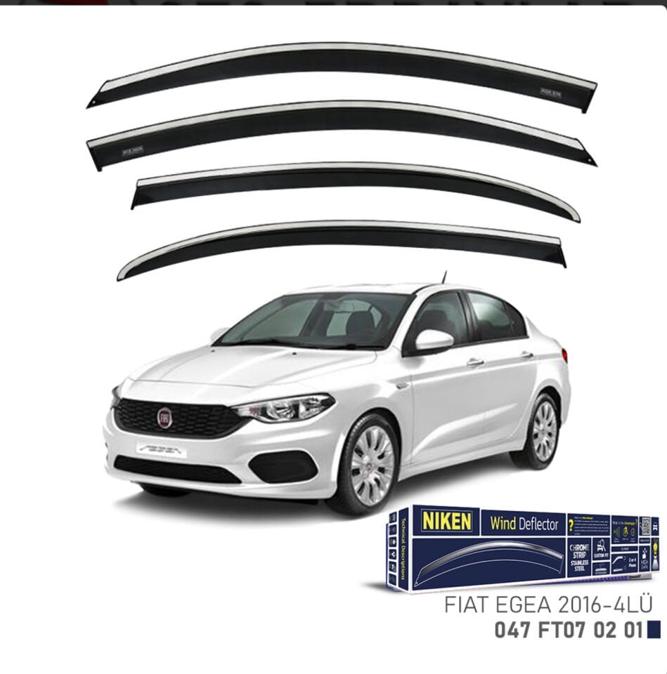 CHROME CAM RÜZGARLIĞI EGEA 2016- NIKEN