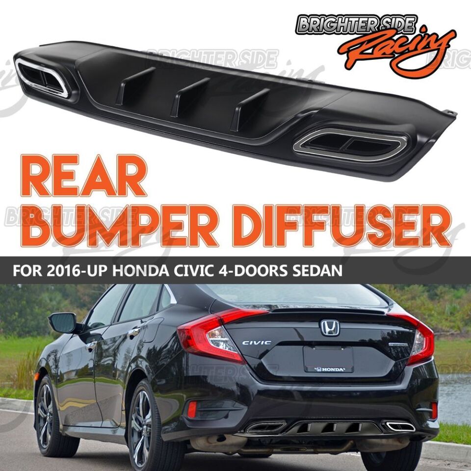 HONDA CİVİC STANDART SİYAH DİFÜZÖR
