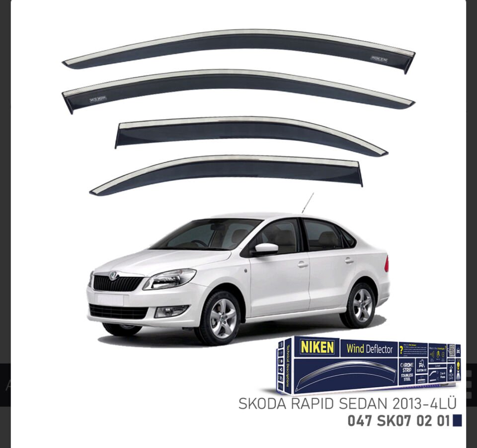 CHROME CAM RÜZGARLIĞI RAPID 2013- NIKEN