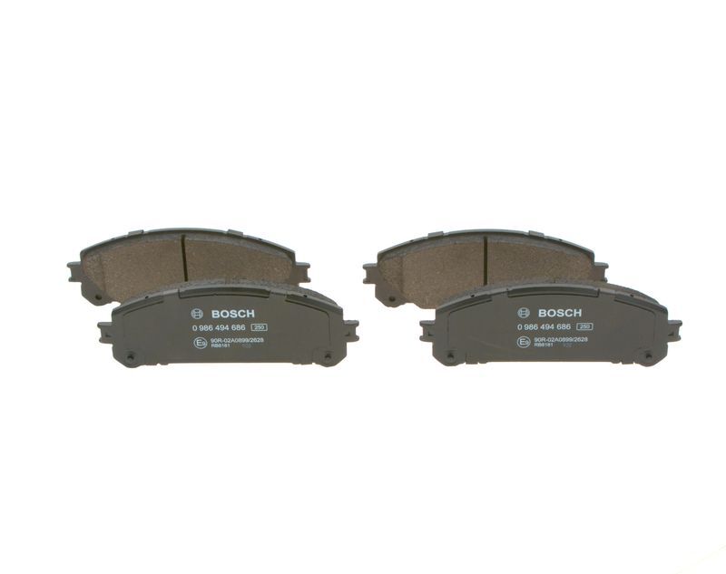 TOYOTA RAV4 (A4) 16-18 FREN BALATASI ÖN 04465-48170 BOSCH