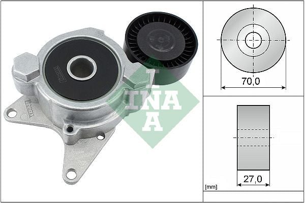 TOYOTA AVENSIS (T25, T27) : RAV4 (A4) 2.0 D4D/2.2 D4D 13-15 06-15 V KAYIS GERGISI 16620-0R010 INA