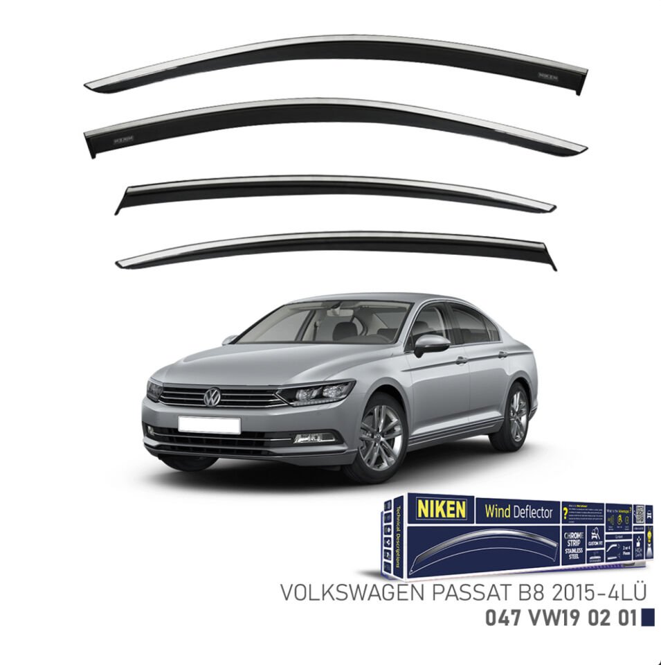 CHROME CAM RÜZGARLIĞI PASSAT B-8 2015- NIKEN