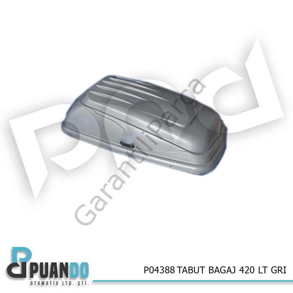 TABUT BAGAJ 420 LT GRI 155x85x45 CM