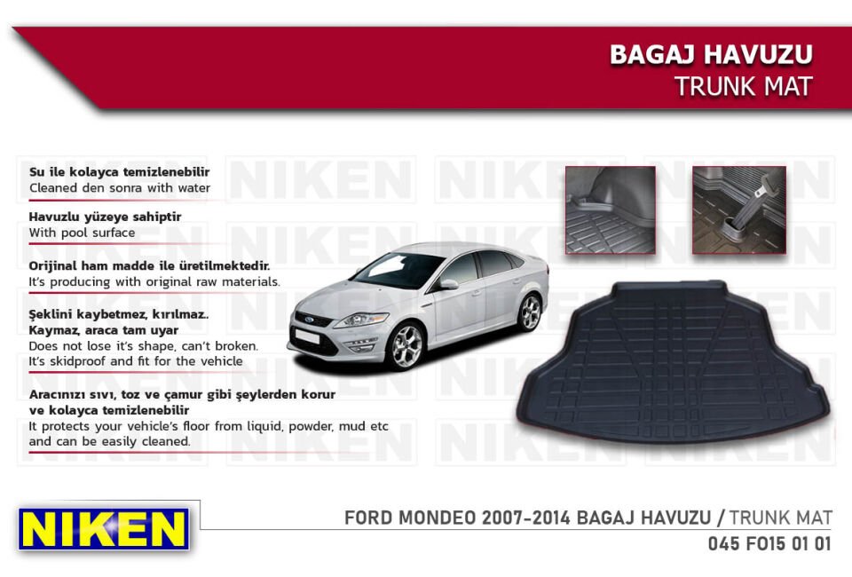 FORD MONDEO 2007-2014 SEDAN BAGAJ HAVUZU