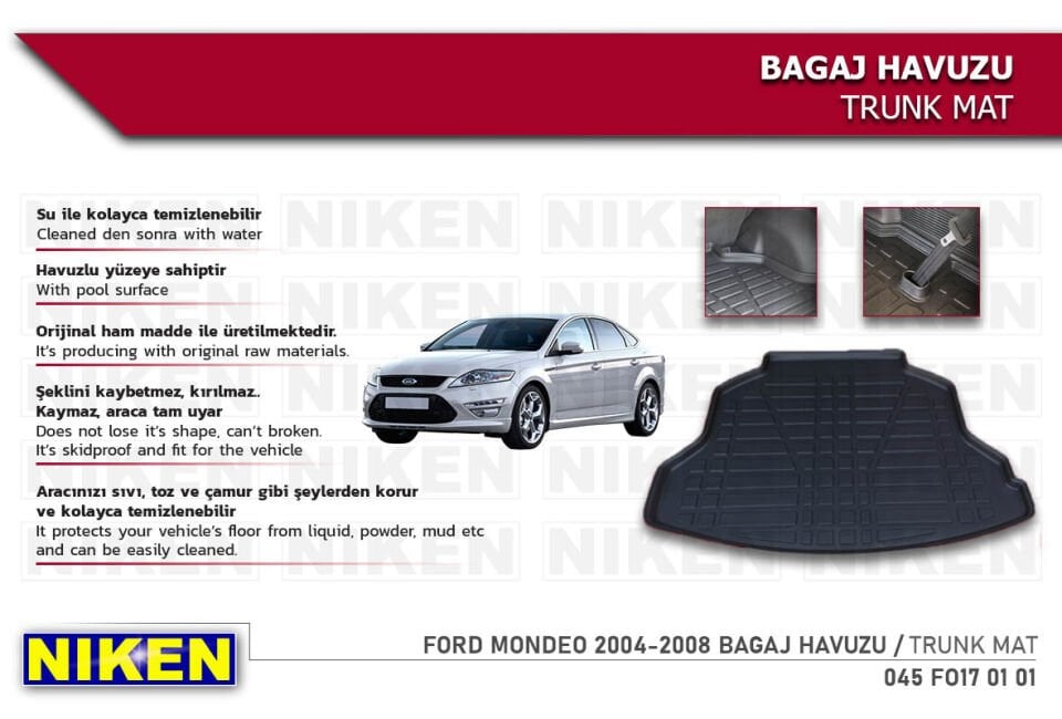 FORD MONDEO 2004-2008 BAGAJ HAVUZU