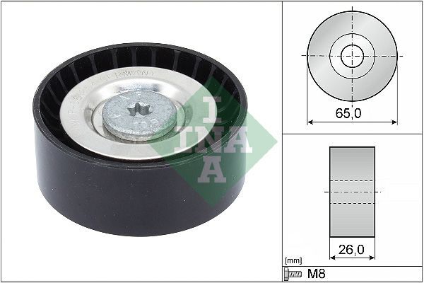 MERCEDES-BENZ W204-207-212 09- V KAYIS GERGI RULMANI A6512000370 INA