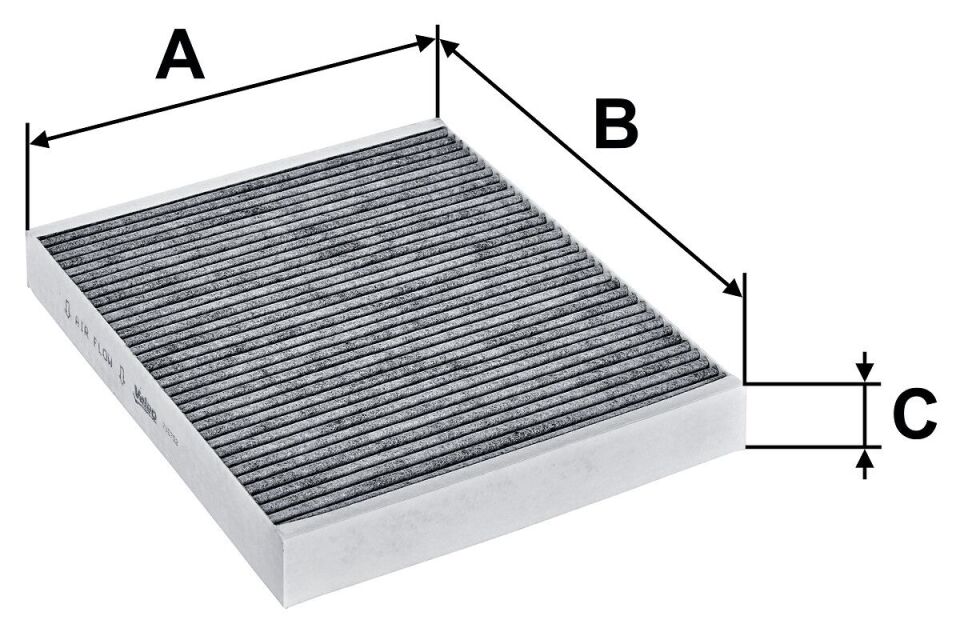 OPEL ASTRA K INSIGNIA B MOKKA MERIVA B 14- POLEN FILTRESI 1808020 VALEO