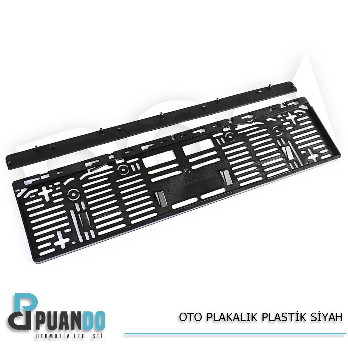 OTO PLAKALIK PLASTIK SIYAH