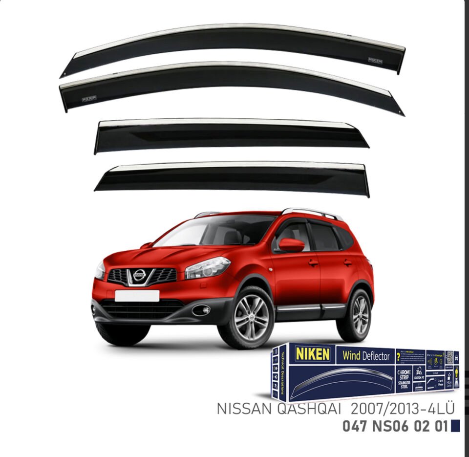 CHROME CAM RÜZGARLIĞI QASHAGAİ 07-13 NIKEN