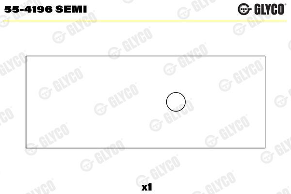 PSA 505/J9 85- PISTON KOL BURCU 0604.20 GLYCO