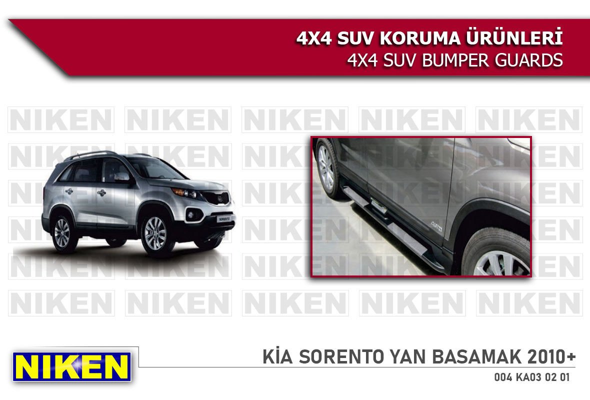 KİA SORENTO 2010- YAN BASAMAK (ZD-SLT005)