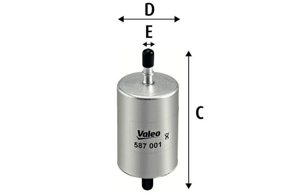 PEUGEOT 206/207/208/307/308/C2/C3 00- YAKIT FILTRESI 1567.A5 / 1567.C6 / 1567.C8 VALEO