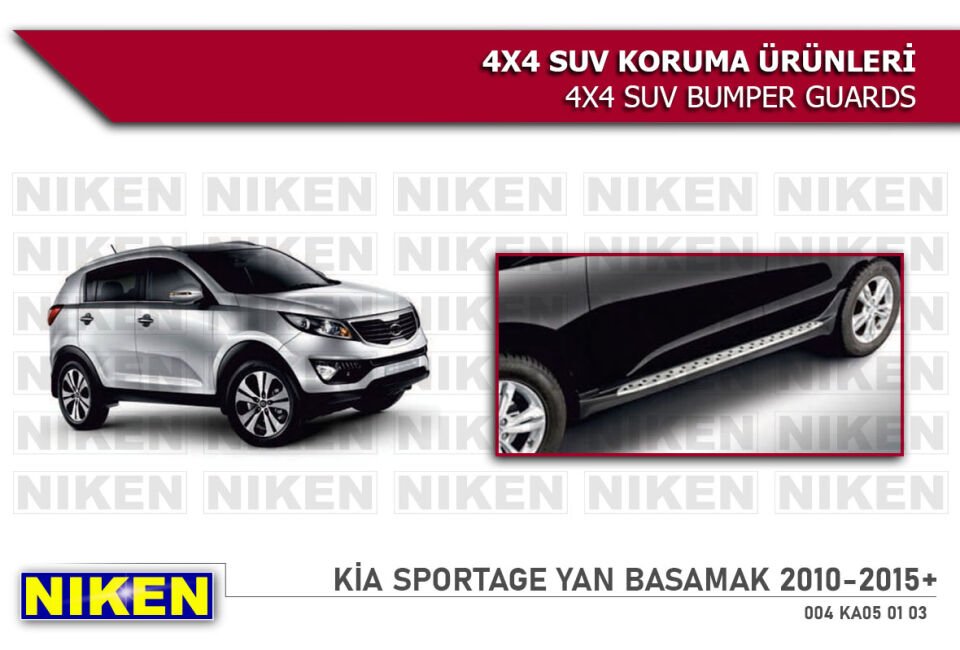 KİA SPORTAGE 2010-2015 BMW NOKTALI MODEL YAN BASAMAK