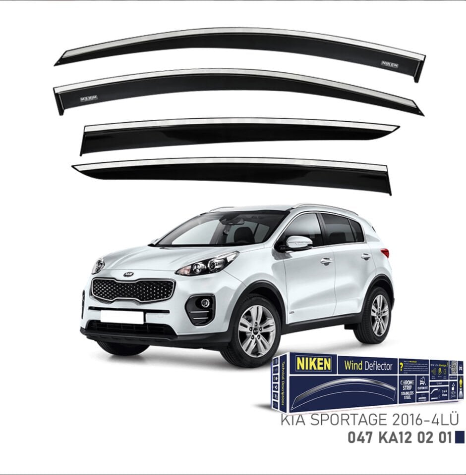 CHROME CAM RÜZGARLIĞI SPORTAGE 16-22 NIKEN