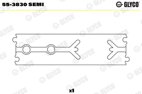 MERCEDES-BENZ SPRT.212,312,412.D vb. 96-00-33 PISTON KOL BURCU A6050380050 GLYCO