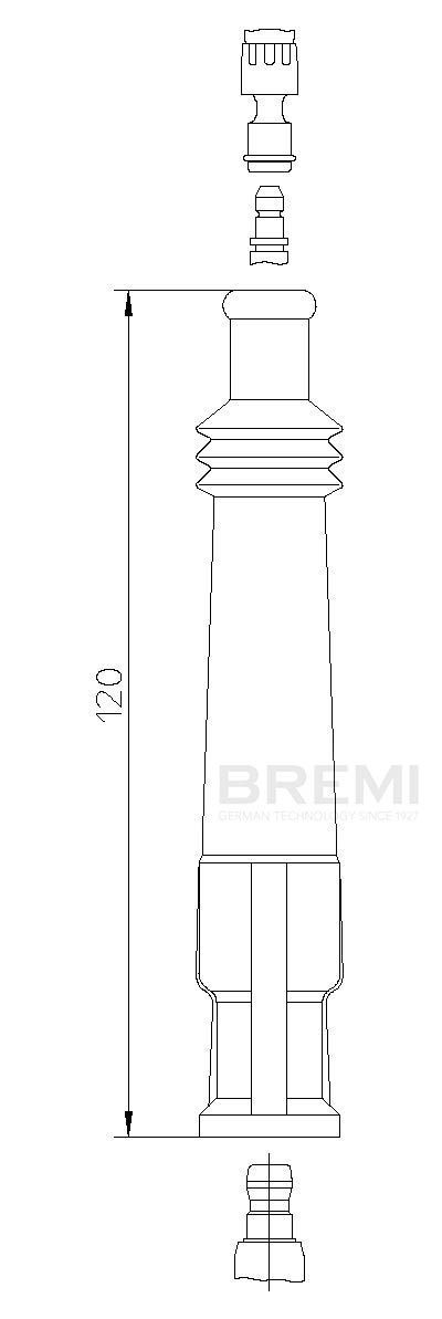 BMW E36 90-95 BUJI BASLIGI 12121710673 BREMI