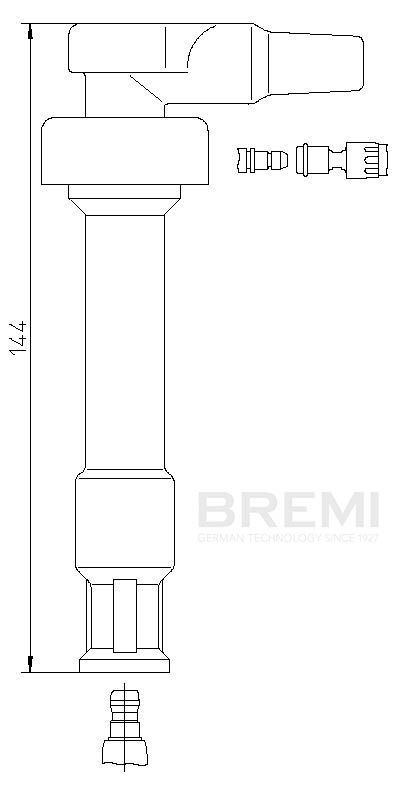 BMW E36 92-99 BUJI BASLIGI 12121721613 BREMI