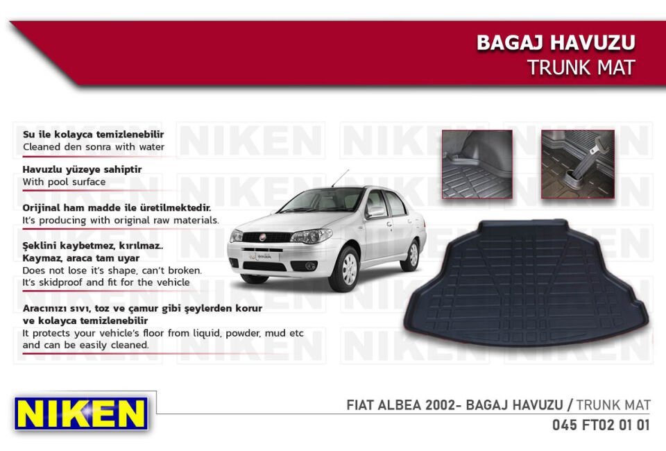 FIAT ALBEA 2002- BAGAJ HAVUZU