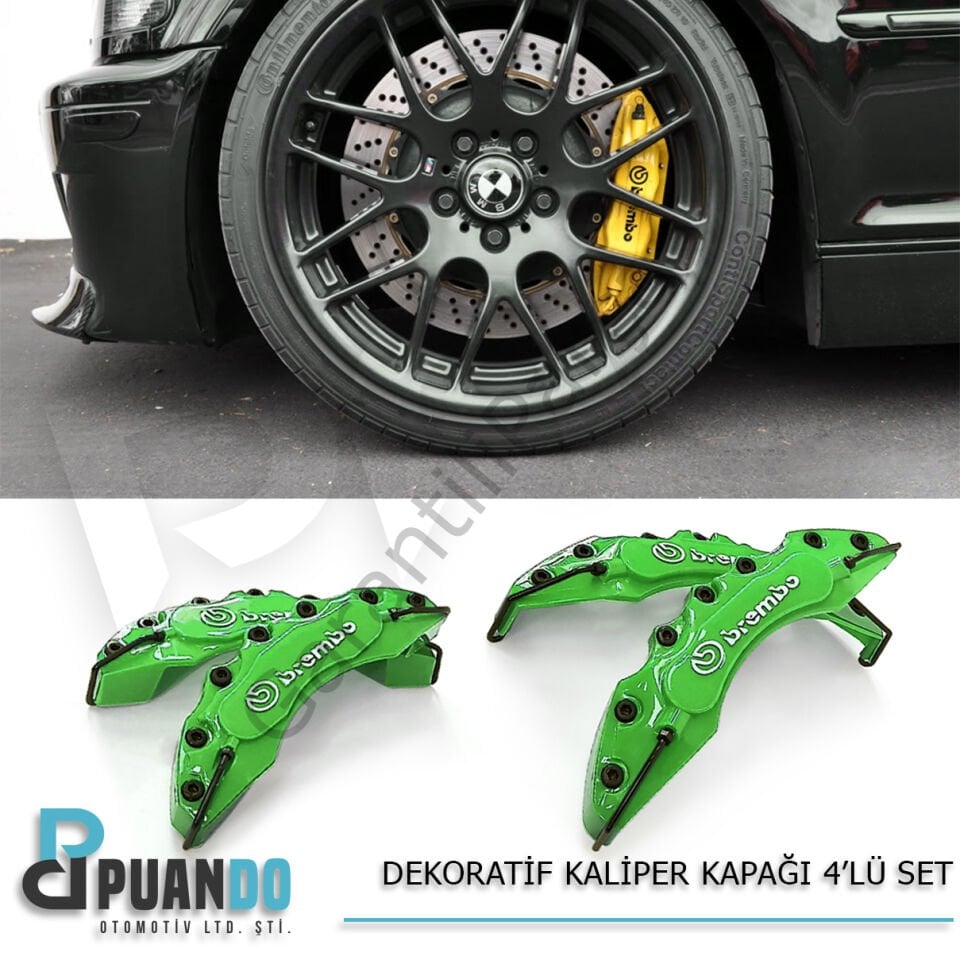 YESIL KALIPER KAPAGI 4LU SET BREMBO