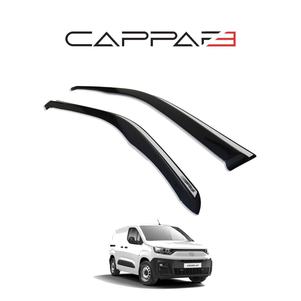 Fiat Doblo 2023- Yılı ve Sonrası Uyumlu Cam Rüzgarlığı 2 Parça