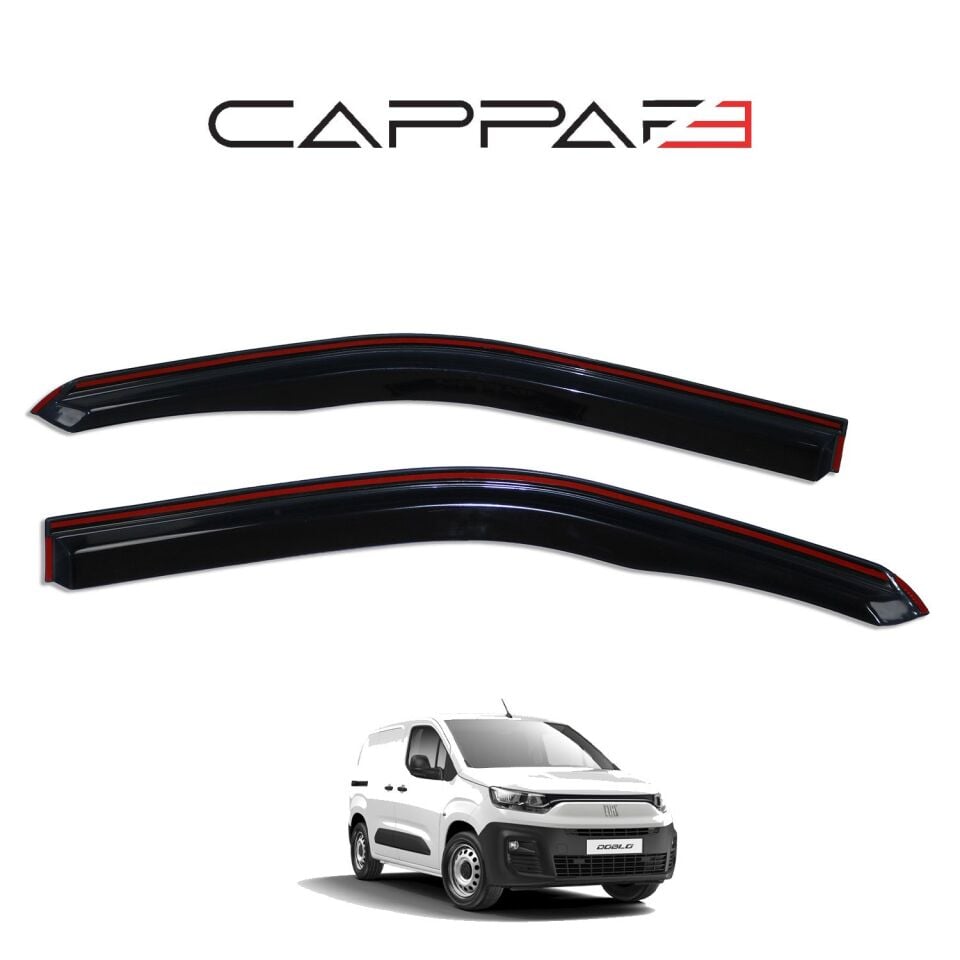 Fiat Doblo 2023- Yılı ve Sonrası Uyumlu Cam Rüzgarlığı 2 Parça