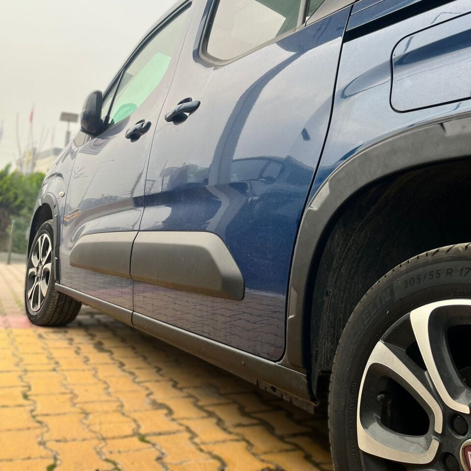 Fiat Doblo Kısa Şase 2023- Yılı ve Sonrası Uyumlu Marşpiyel 4 Parça