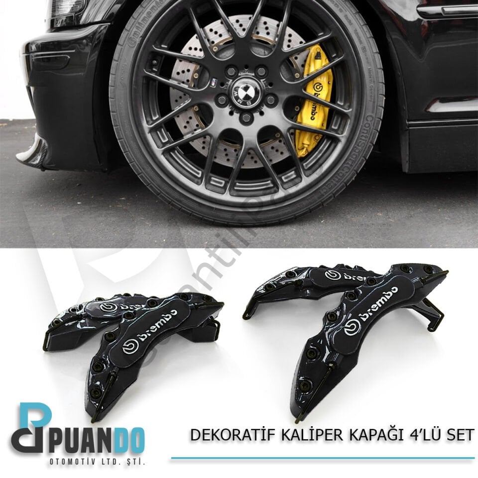 SIYAH KALIPER KAPAGI 4LU SET BREMBO