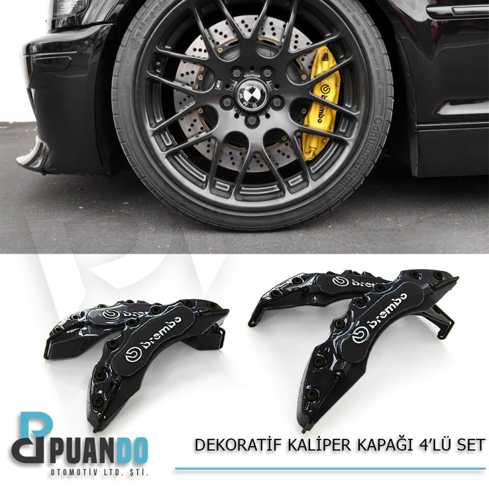 SIYAH KALIPER KAPAGI 4LU SET BREMBO