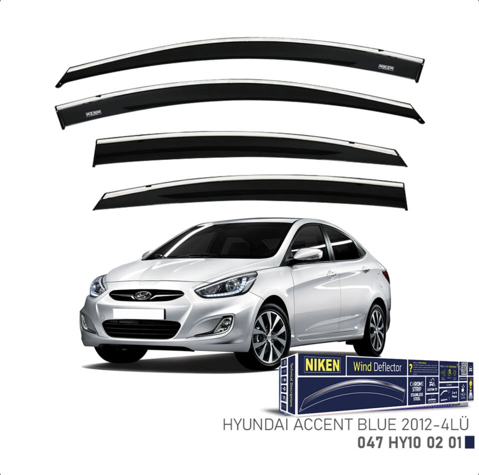 CHROME CAM RÜZGARLIĞI ACCENT BLUE 2012- NIKEN