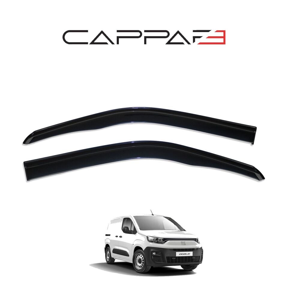 Fiat Doblo 2023- Yılı ve Sonrası Uyumlu Cam Rüzgarlığı 2 Parça