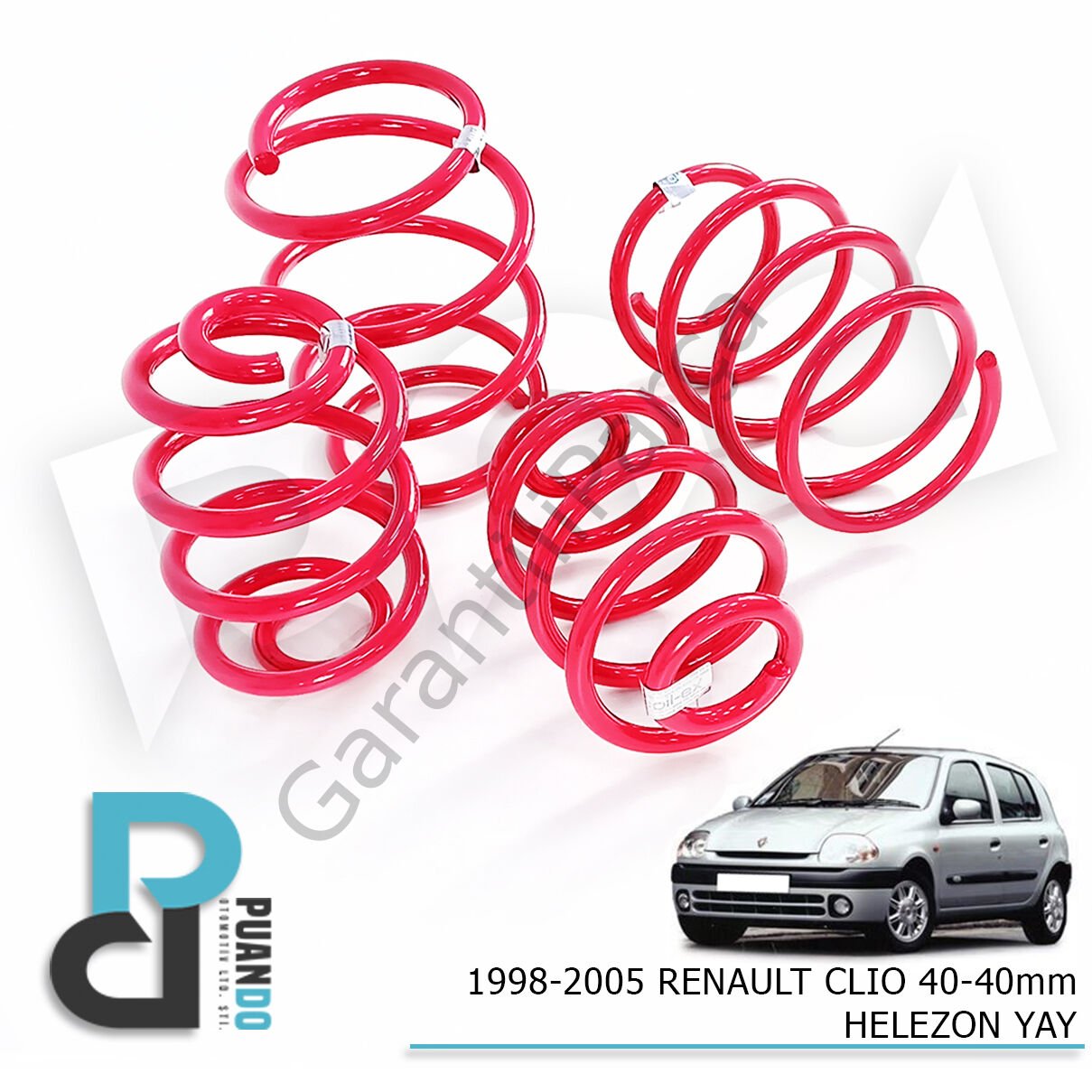 1998-2005 RENAULT CLIO 40-40mm H.YAY