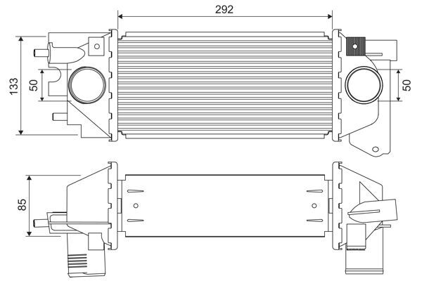BMW FREELANDER 1 98-06 TURBO RADYATÖRÜ PCM100200 KALE