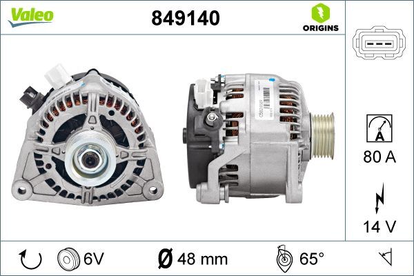 FORD FOCUS 98- ALTERNATÖR 98AB 10300 DJ FEBI