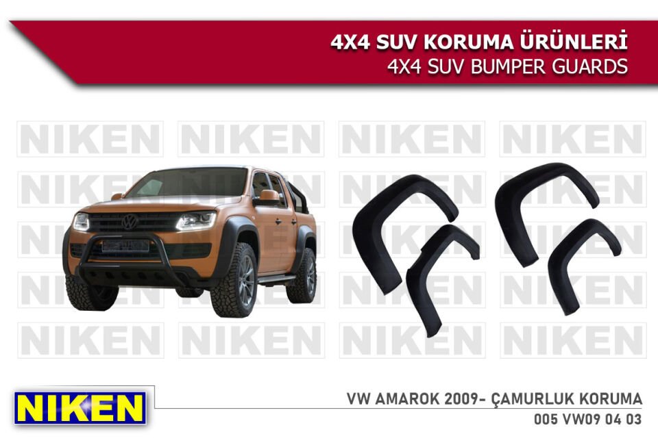 VW AMAROK 2009- ÇAMURLUK KORUMA