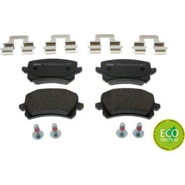 VOLKSWAGEN TIGUAN-PASSAT-CADDY-A6-Q3 06- FREN BALATASI ARKA 5N0698451 BSG