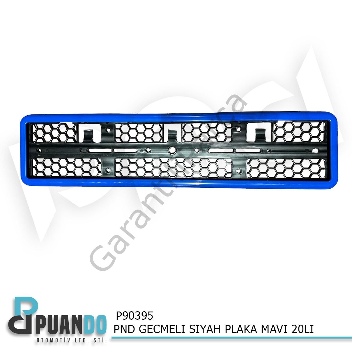 PND GECMELI SIYAH PLAKALIK MAVI 20LI